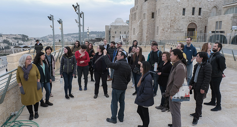 Zuckerman Postdoctoral Scholars in Israel Explore Jerusalem